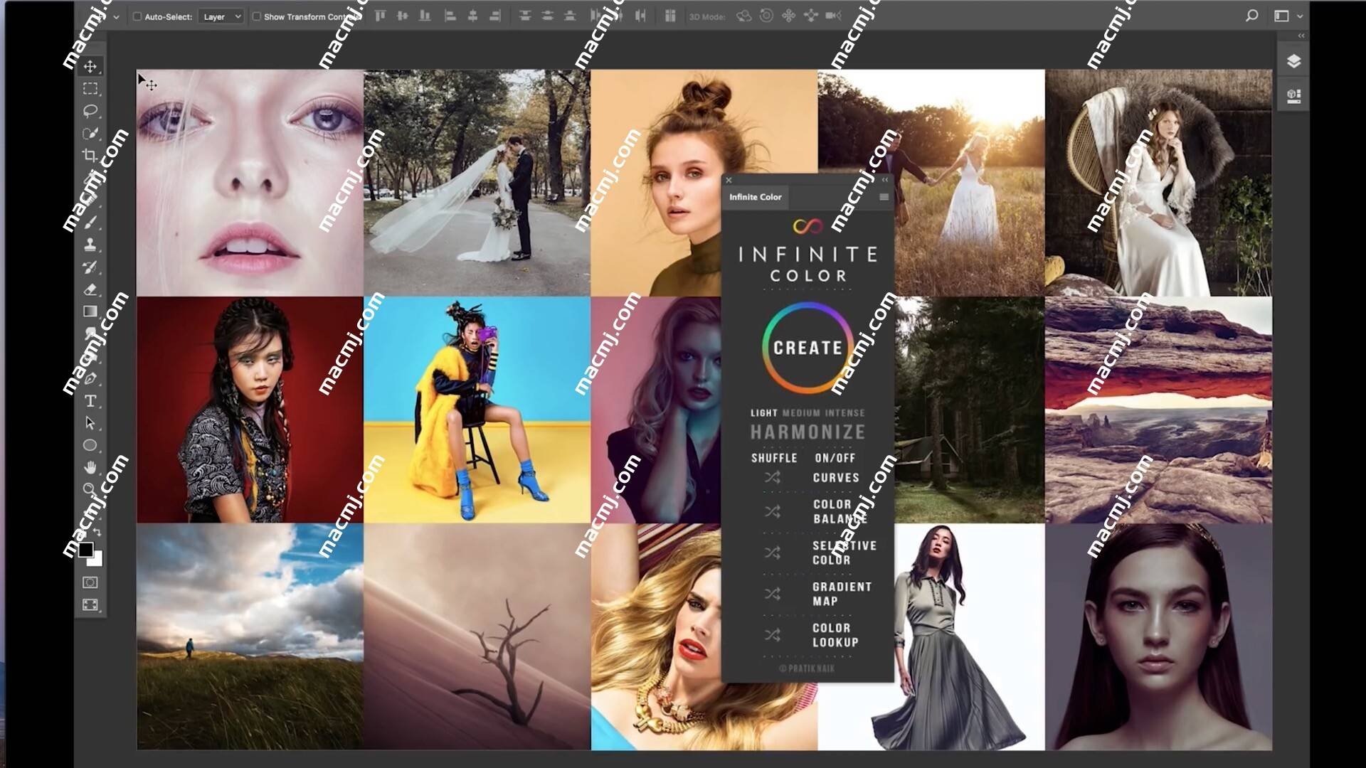 Pratik Naik Infinite Color Panel for Mac(无限彩色面板ps插件)