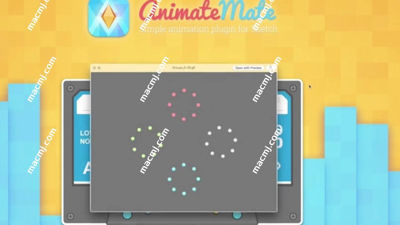 Sketch插件：AnimateMate for Mac(Sketch创建动画插件) v0.1.9激活版缩略图