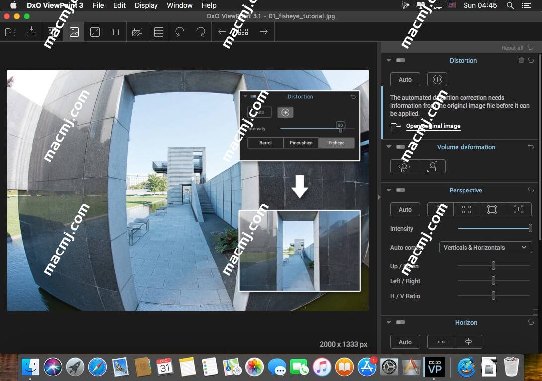 DxO ViewPoint 4 for Mac(照片修复校正工具)
