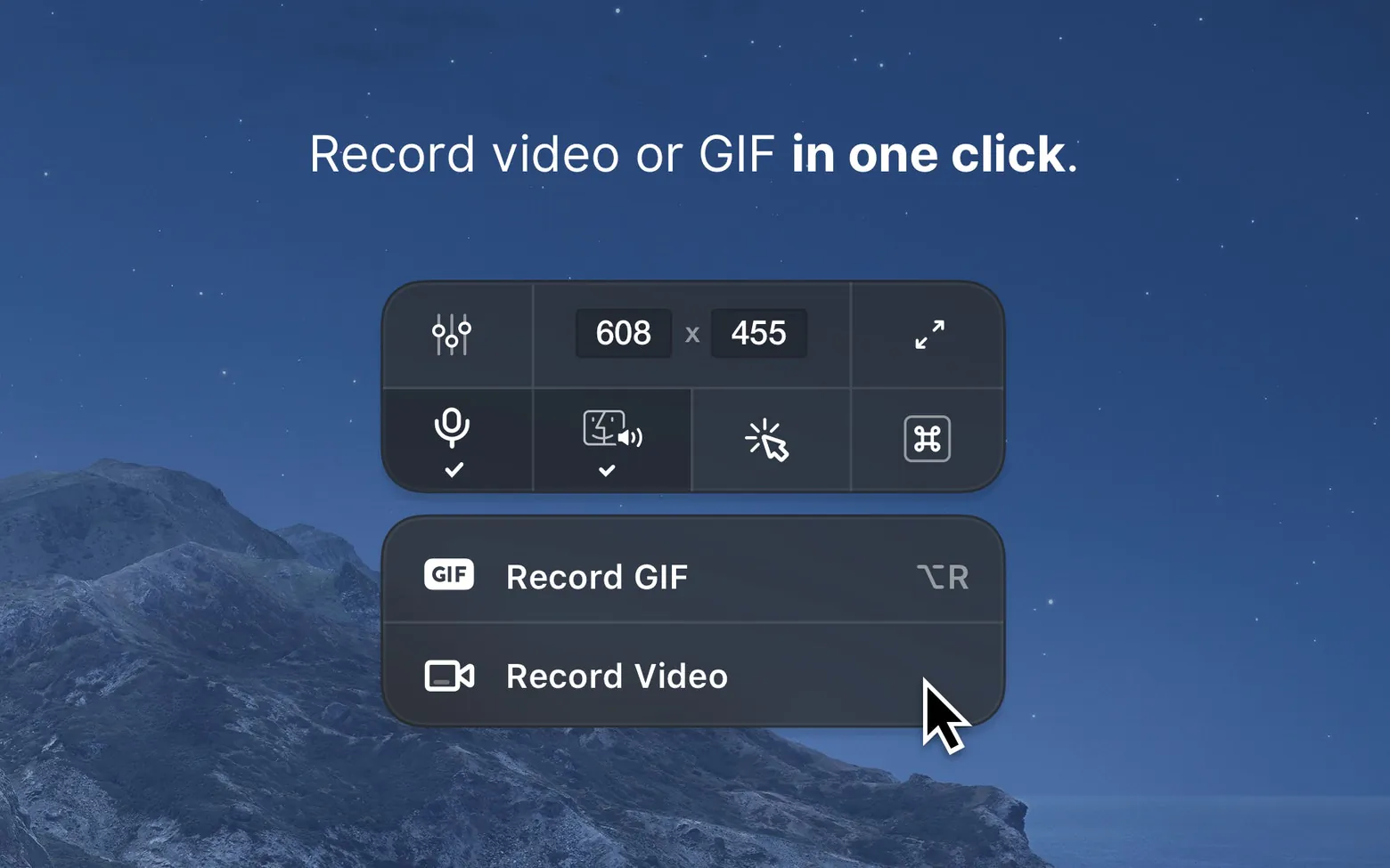 CleanShot X for mac 屏幕录制应用程序插图1 CleanShot X for mac 屏幕录制应用程序